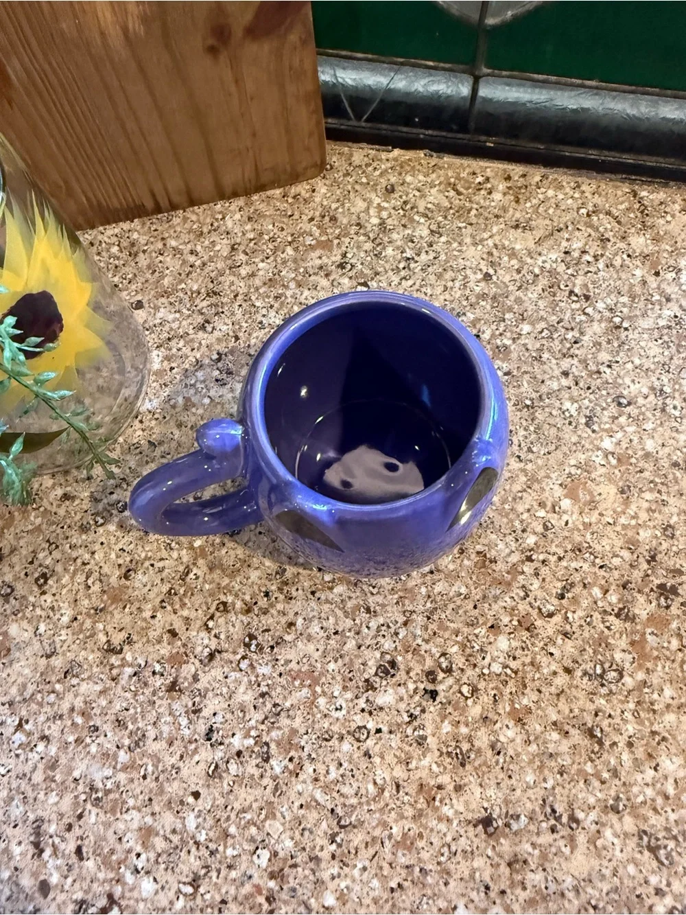 Purple Halloween Vampire Cat Face Coffee Mug | Horizon Group USA | Spooky Coffe
